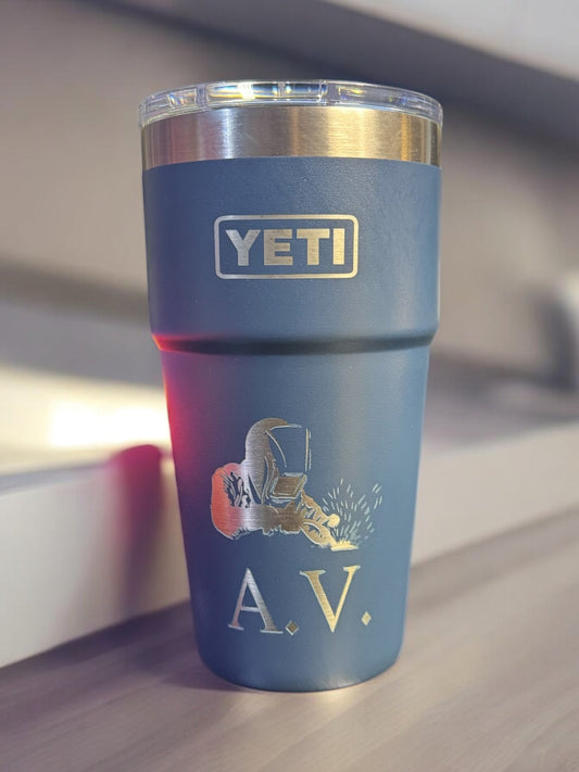 Custom Engraved Yeti and Stanley Tumblers in Virginia Beach