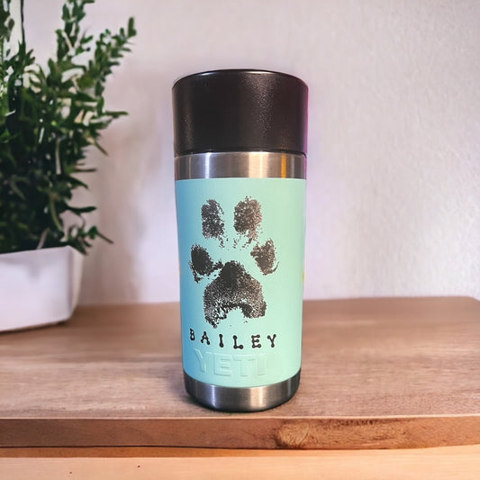 Custom Paw Print Tumbler